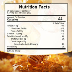 Awjsde Nutrition Honey Packets pour-into-packet showing easy, mess-free energy use.