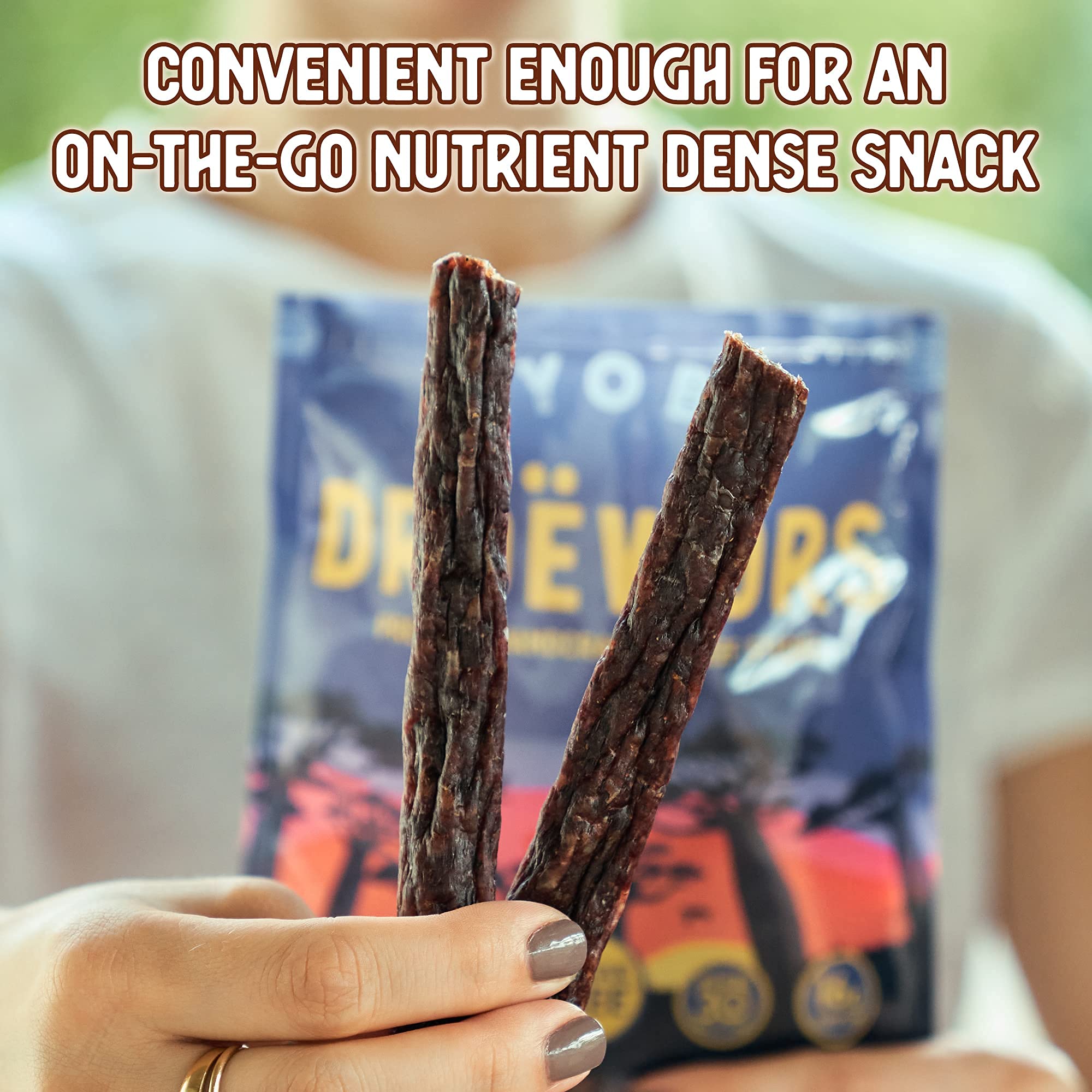 Ayoba Droewors easy-open pack supports quick, convenient snacks anywhere.