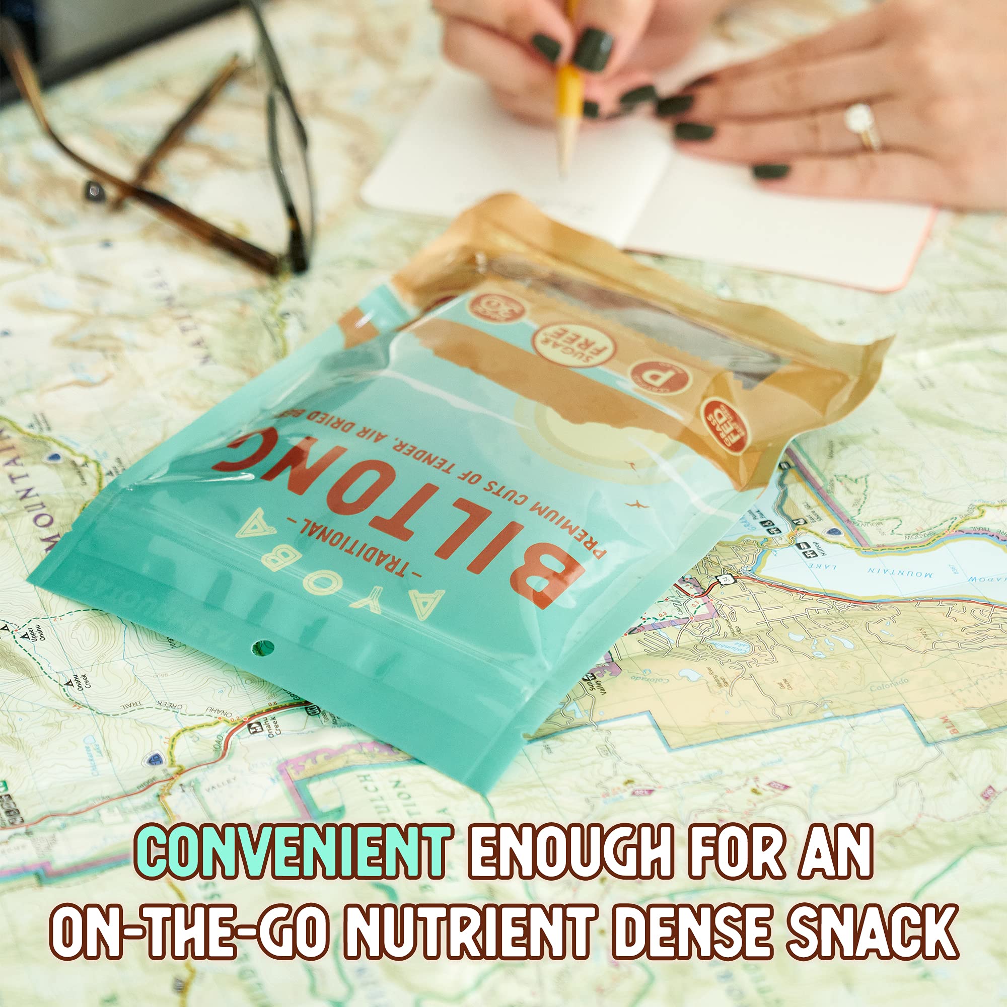 Ayoba gluten-free biltong, ideal for gluten-free diets.