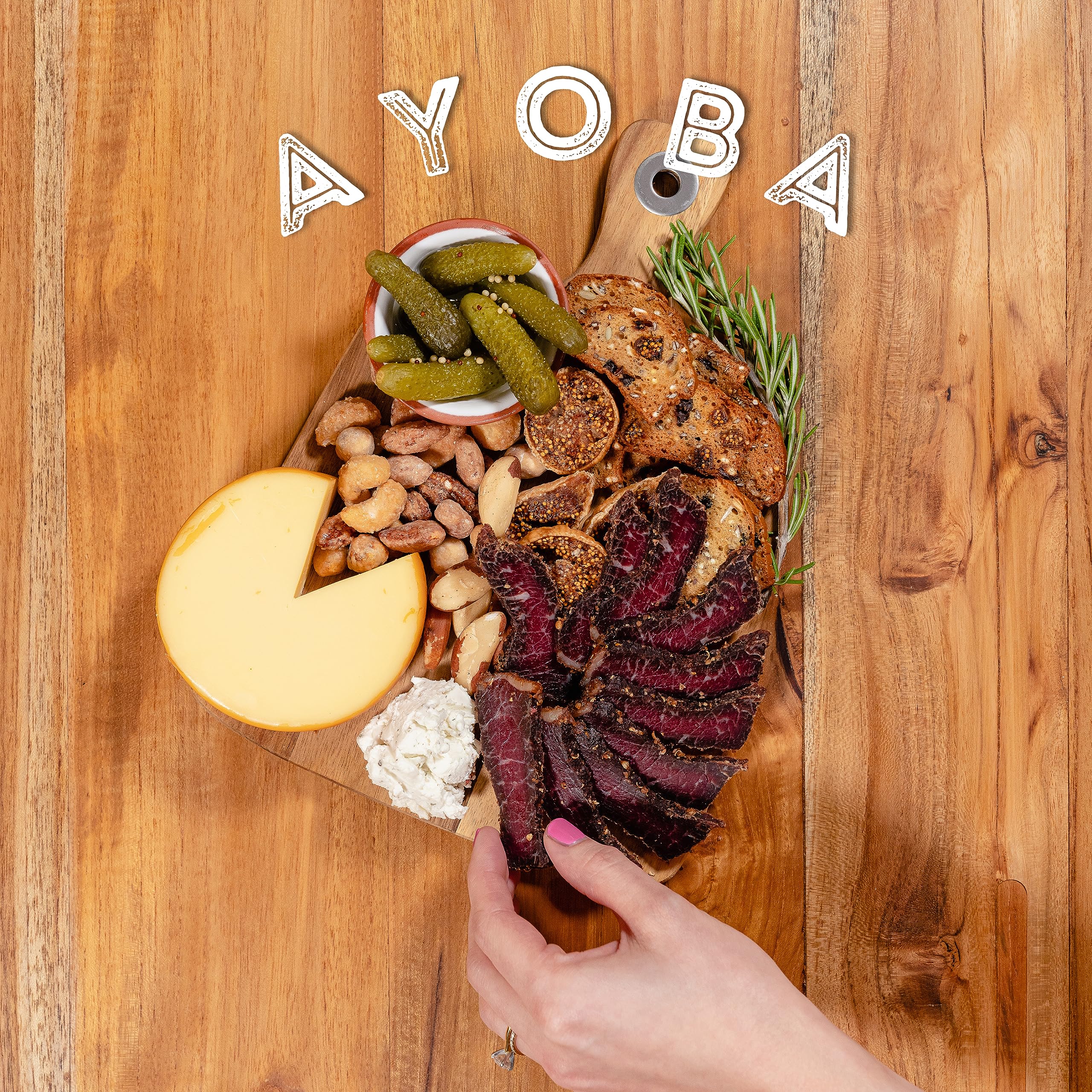 Ayoba Whole30-approved biltong supports clean eating.