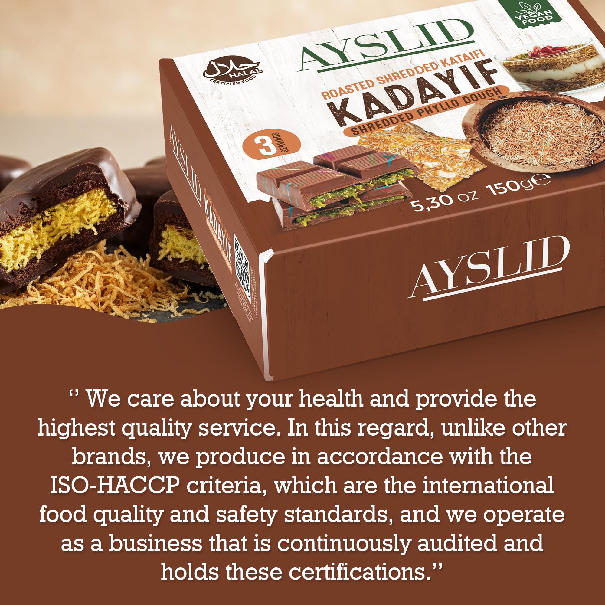 AYSLID crispy pastries deliver consistent texture for professional at home