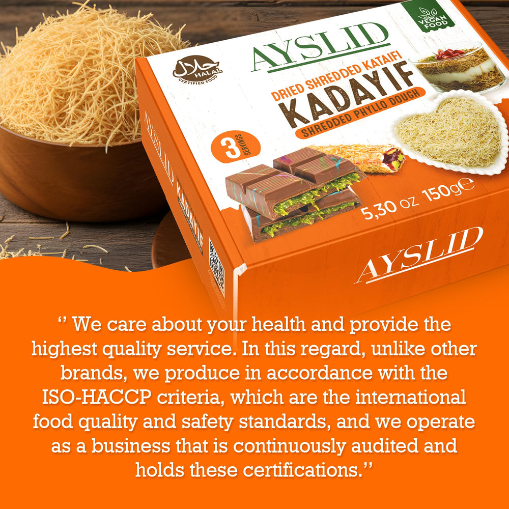 AYSLID Kataifi 150g gift pack for small batches