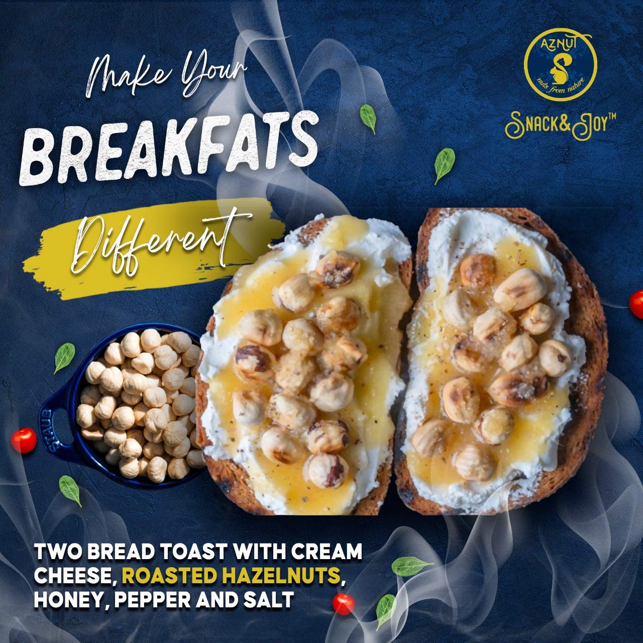 AZNUT hazelnuts packaged in Florida facility for consistent freshness.