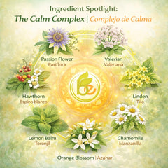 B-Experts calming herbal blend loose leaves ready to steep for relaxation.