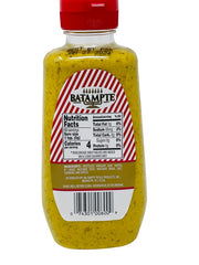 Ba-Tampte Mustard on hot dogs; quick, tasty topping for weeknights.