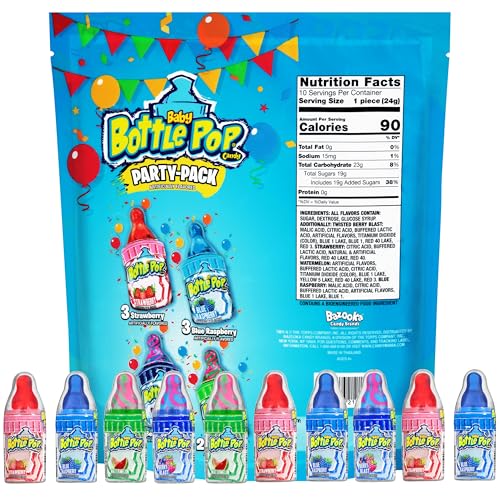 Baby Bottle Pop dipping powder scene shows flavor boosting for dipping and sharing.