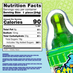 Baby Bottle Pop strawberry flavor: juicy kid-friendly treat for celebrations.