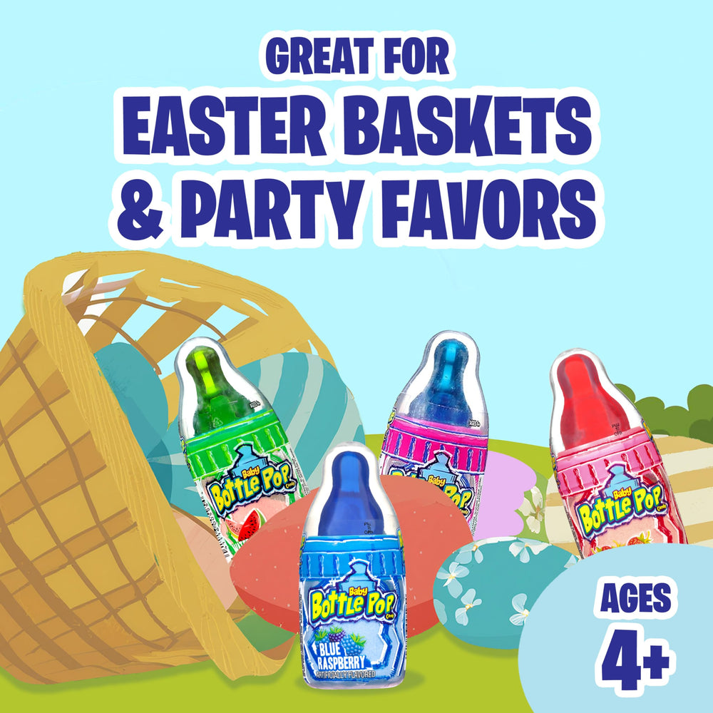 Baby Bottle Pop watermelon flavor: refreshing treat for spring gatherings.