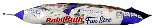 Baby Ruth caramel and nougat center delivers rich sweetness.