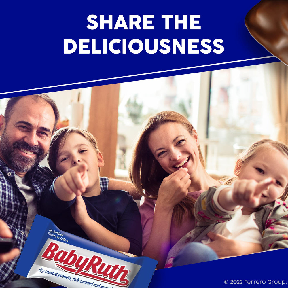 Baby Ruth shareable candy pack ideal for offices and parties.
