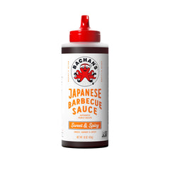 Bachan's Japanese Barbecue Sauce bottle shows bold sweet-spicy flavor for meals.