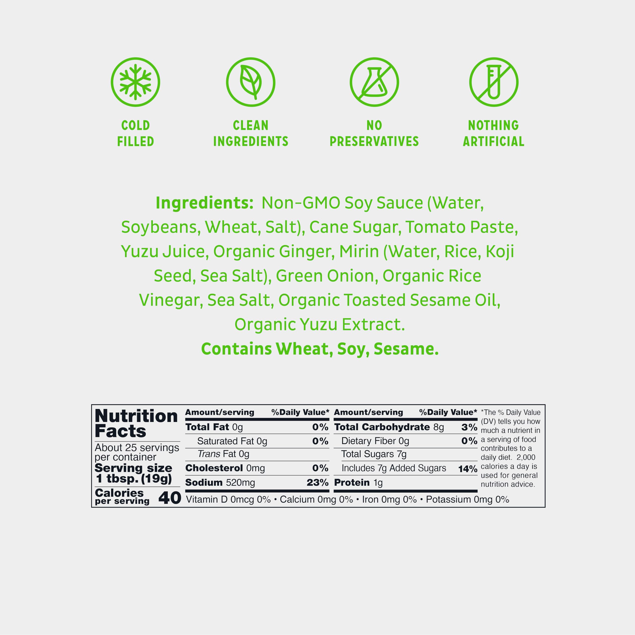 No water added for pure, natural taste