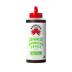Bachan's Yuzu Citrus barbecue sauce bottle ready to glaze wings with bright citrus flavor