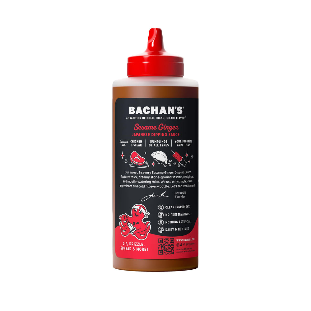 Cold-filled Bachan's jar emphasizes preservative-free flavor on the label