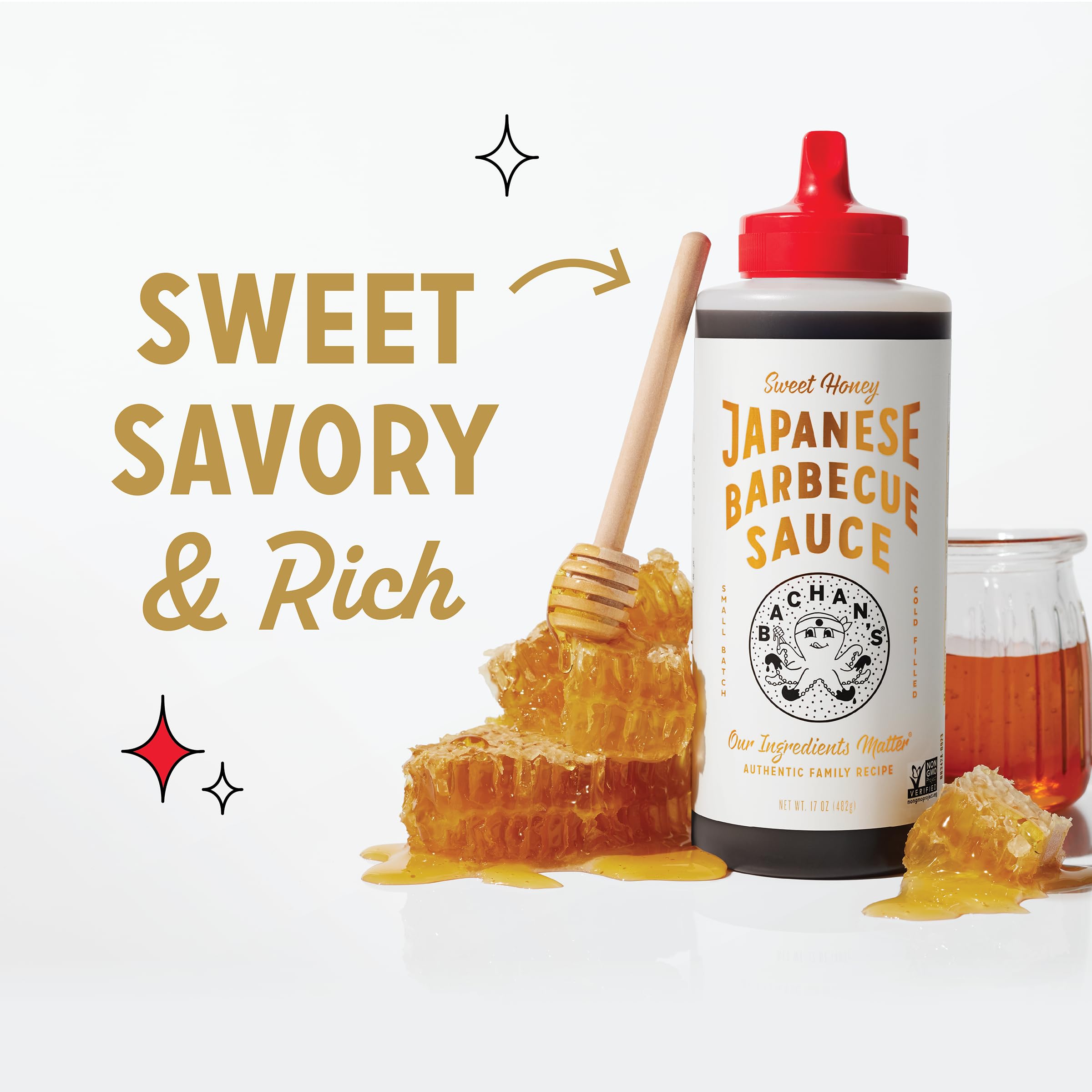 Bachan's Noodles with BBQ sauce for easy Japanese-inspired meals