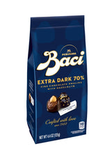 Baci LINGERIE Perugina dark chocolate 4-pack with foil wrap, easy to gift and enjoy.