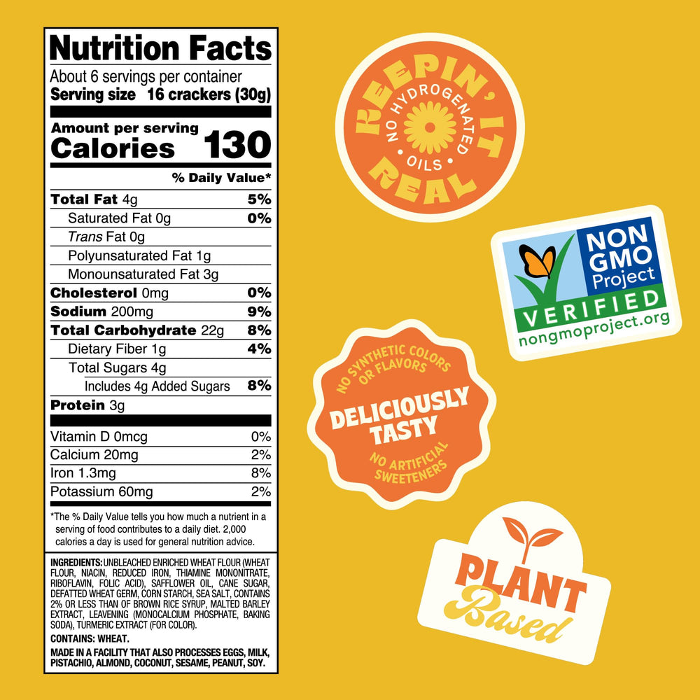 Back To Nature Crispy Wheat Crackers in a bowl, perfect dairy-free crunch.