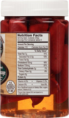 Backroad Country pickled smoked Polish sausage jar back—clear ingredients and shelf life.