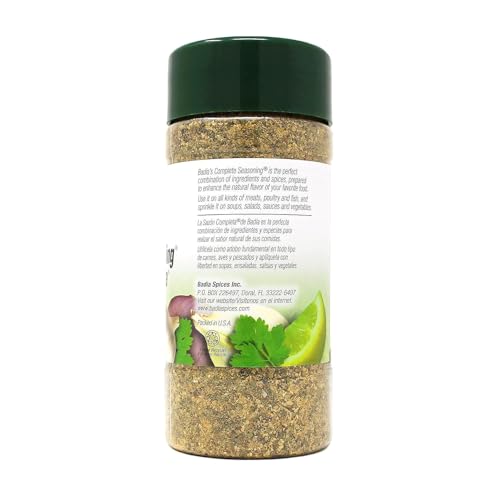 Close-up of garlic onion and spices in Badia seasoning for rich depth