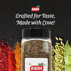 Badia dill seed whole jar, ideal for spice blends and marinades.