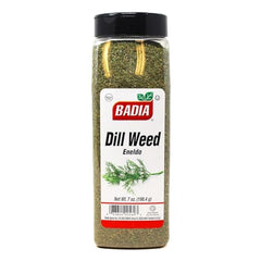 Badia dill weed dried leaves closeup — fresh aroma and bright color for versatile seasoning.