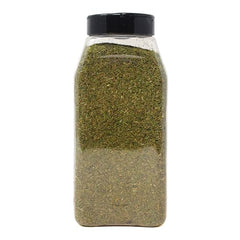 Badia dill weed in dressing bowl — elevates dips and sauces with herbaceous notes.