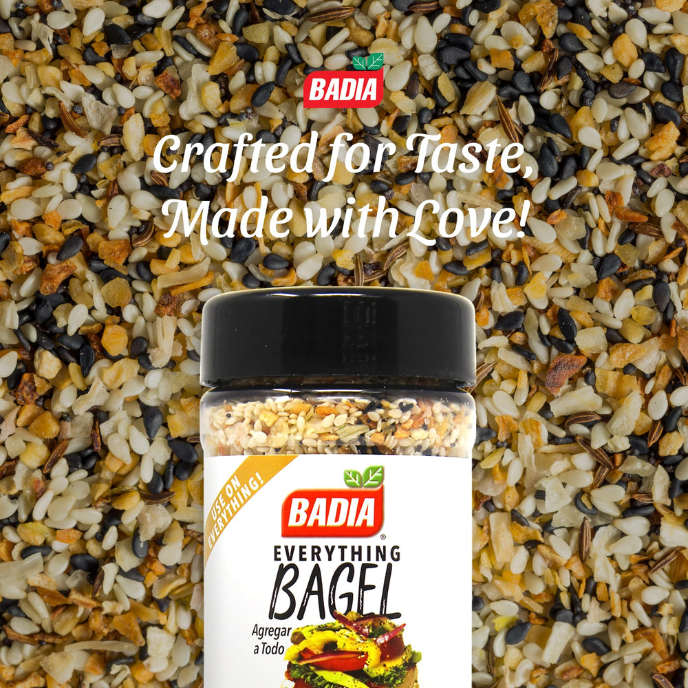 Badia Everything Bagel Seasoning on popcorn upgrades snacking