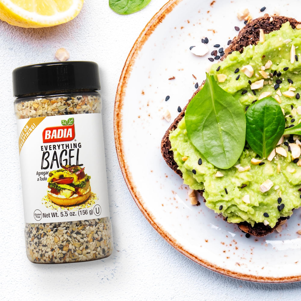 Badia Everything Bagel Seasoning on roasted vegetables enhances depth