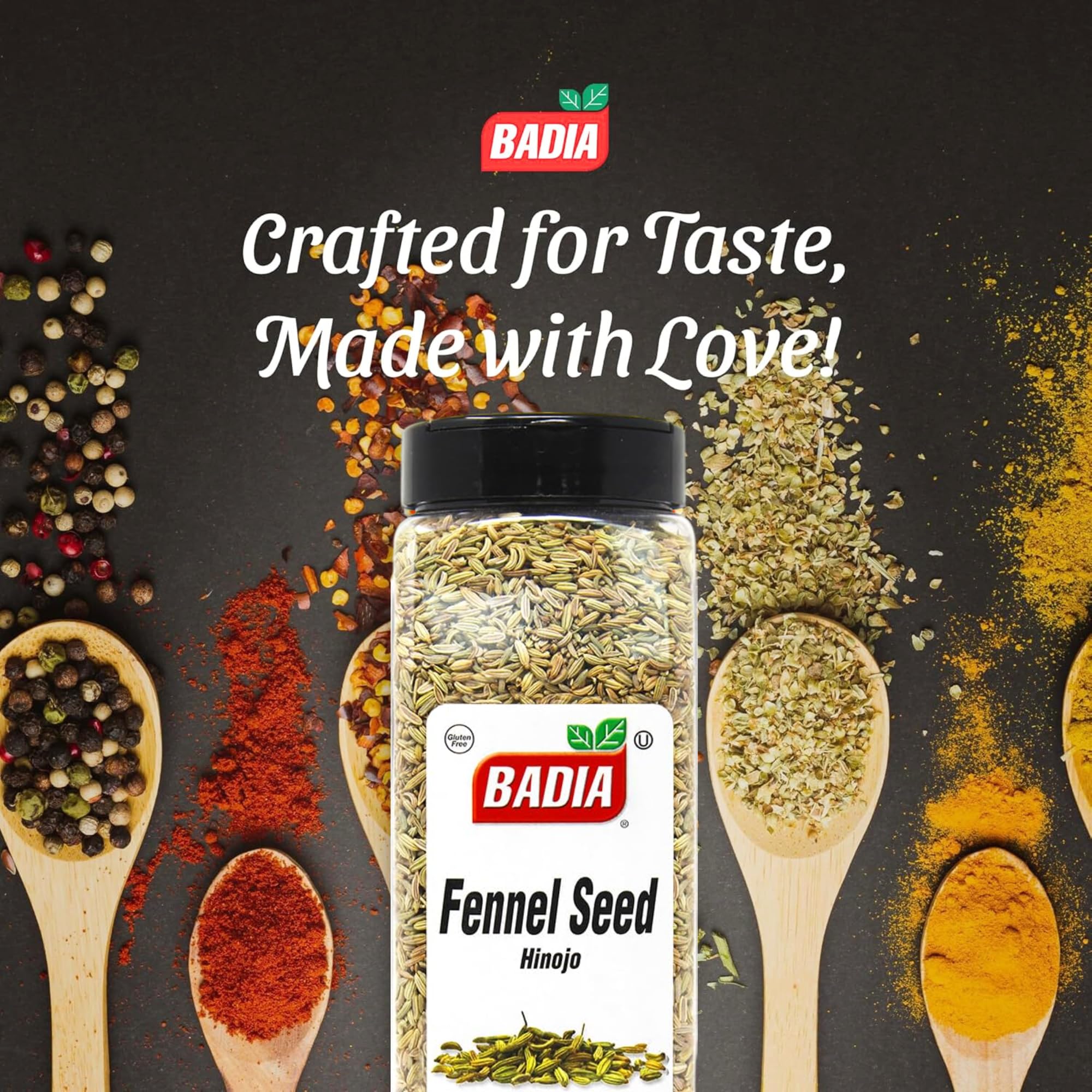 Badia fennel seeds toasted fragrance, ready to deepen curries and roasts.