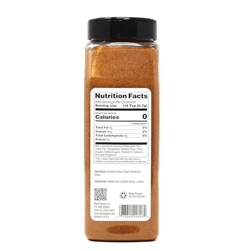 Badia Five Spice bottle pour captures quick, aromatic seasoning for stir-fries and roasts