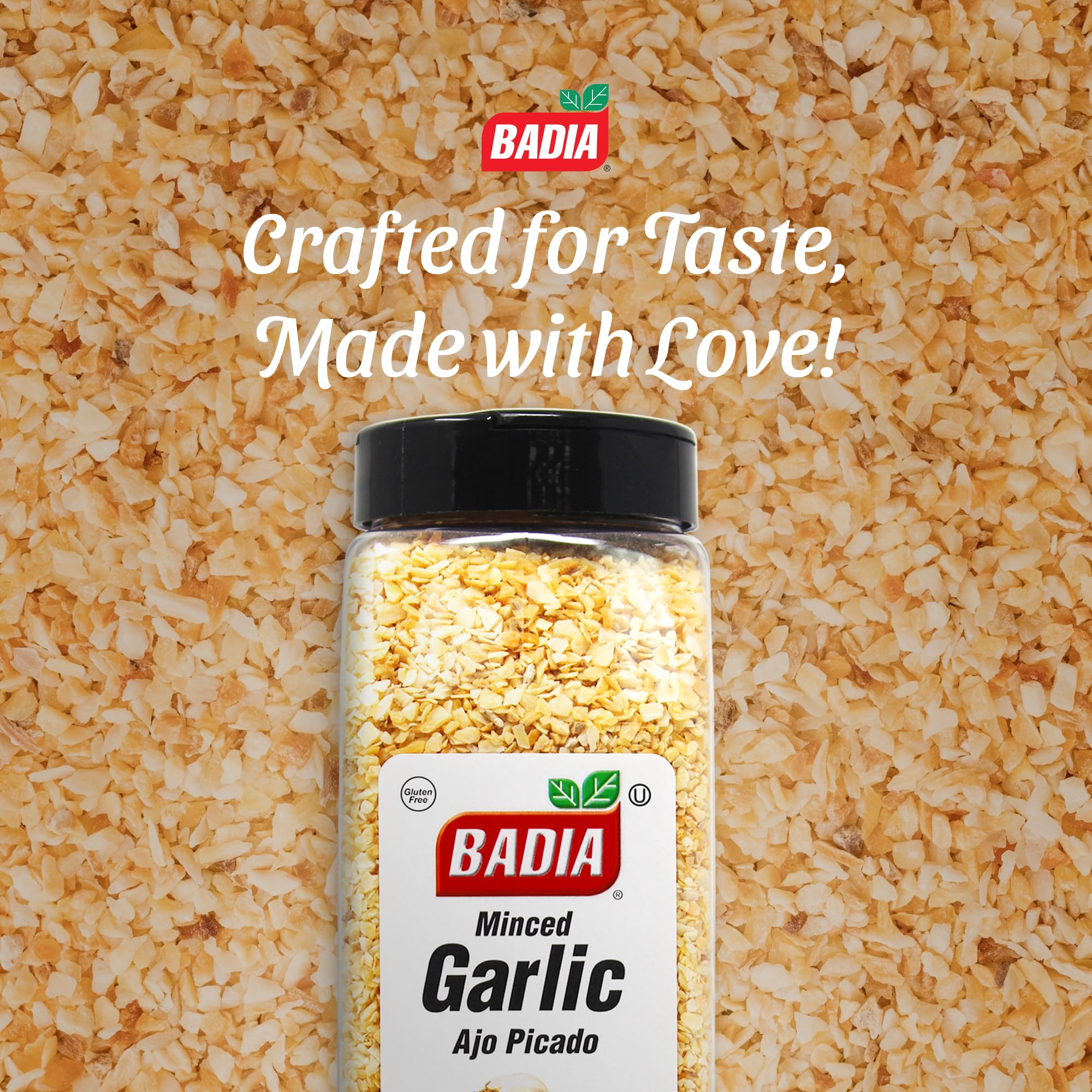 Badia Garlic Minced cooking-dish captures flavorful addition to meats and vegetables