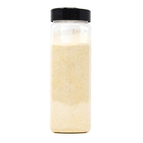 Badia granulated onion reseal-packaging keeps freshness between uses.
