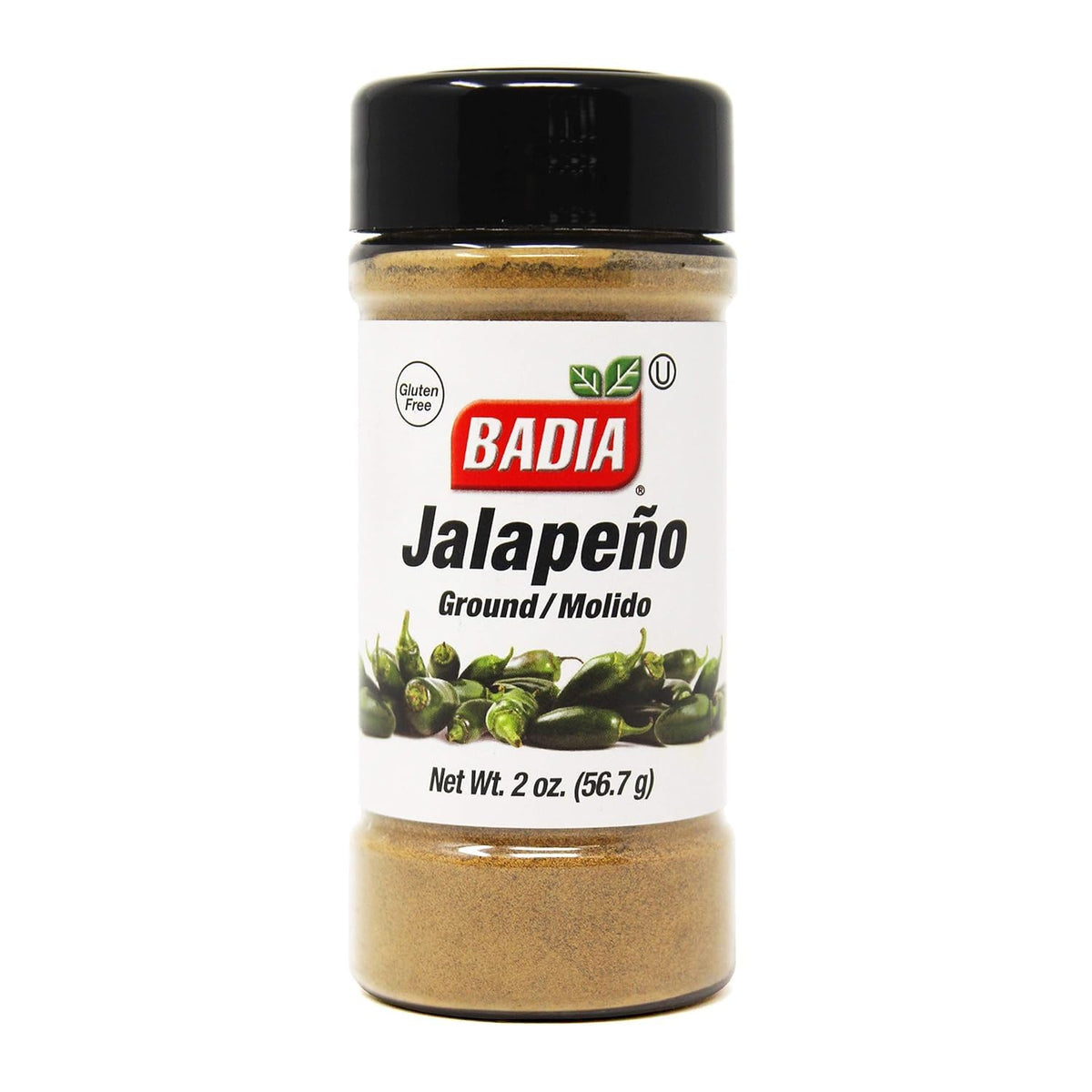 Badia ground jalapeño bottle: convenient seasoning for quick weeknight meals.
