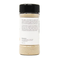 Badia Ground White Pepper texture closeup highlighting fine grind