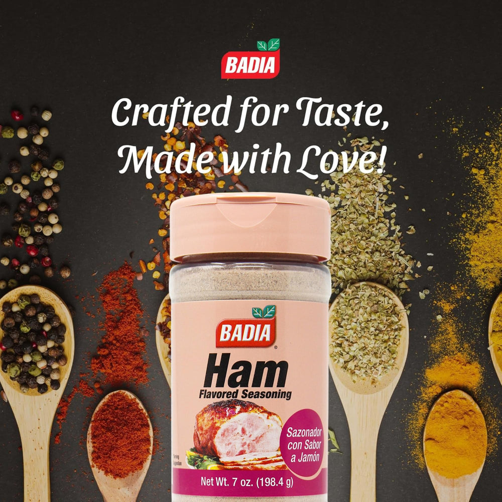 Badia Ham Seasoning glaze being brushed onto a holiday roast.