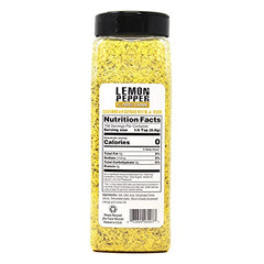 Badia Kingsford Lemon Pepper shaker-top ready for precise seasoning during cooking