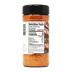 Close-up of Badia Kingsford Original seasoning bottle label highlighting gluten-free and kosher attributes