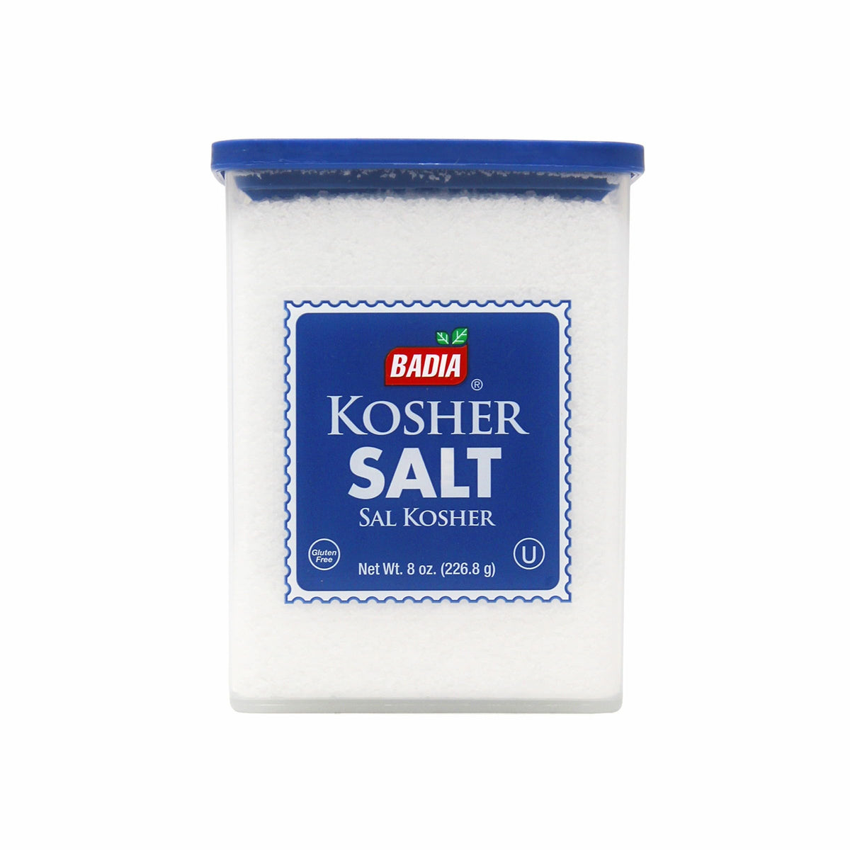 Badia Kosher Salt 8oz bottle for everyday seasoning and consistent flavor