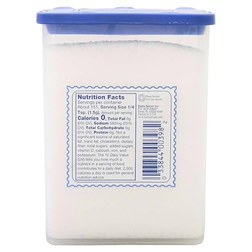 Badia Kosher Salt ships from USA ensuring quality control