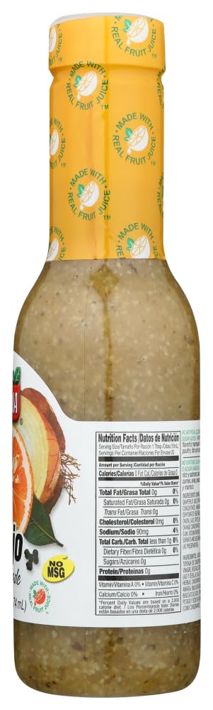 Badia Mojo Marinade grilling pork and seafood with glaze