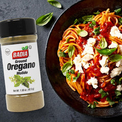 Badia oregano tomato sauce enhancement boosts Italian dishes with herbal depth