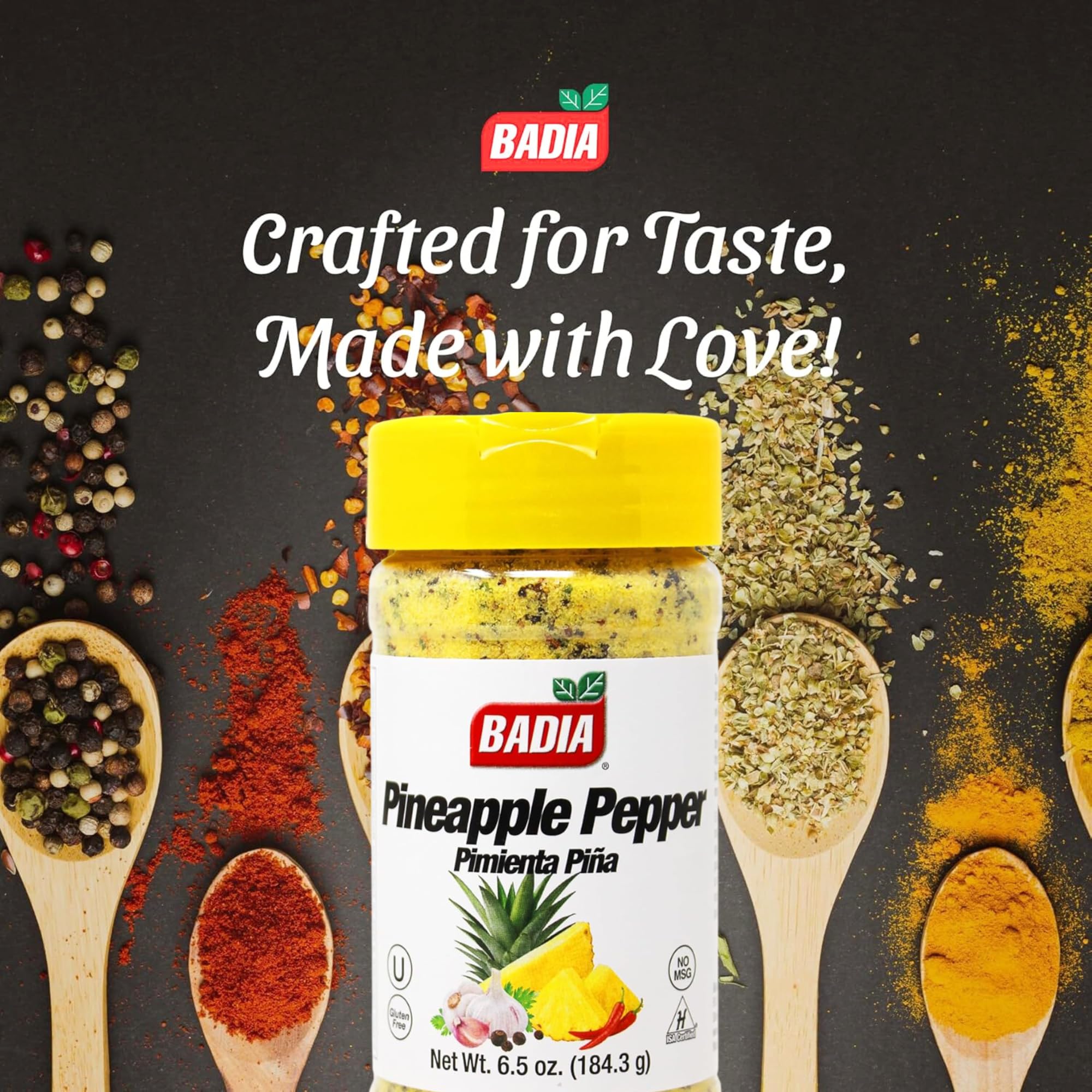 Badia Pineapple Pepper Seasoning on grilled chicken delivers tropical aroma