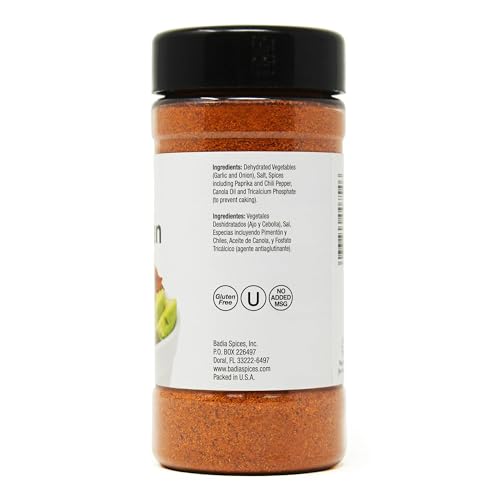 Badia Pinto Bean Seasoning label close-up for versatile Latin-inspired dishes.