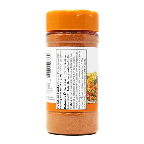 Badia Sazon spice shaker closeup ready to season savory dishes