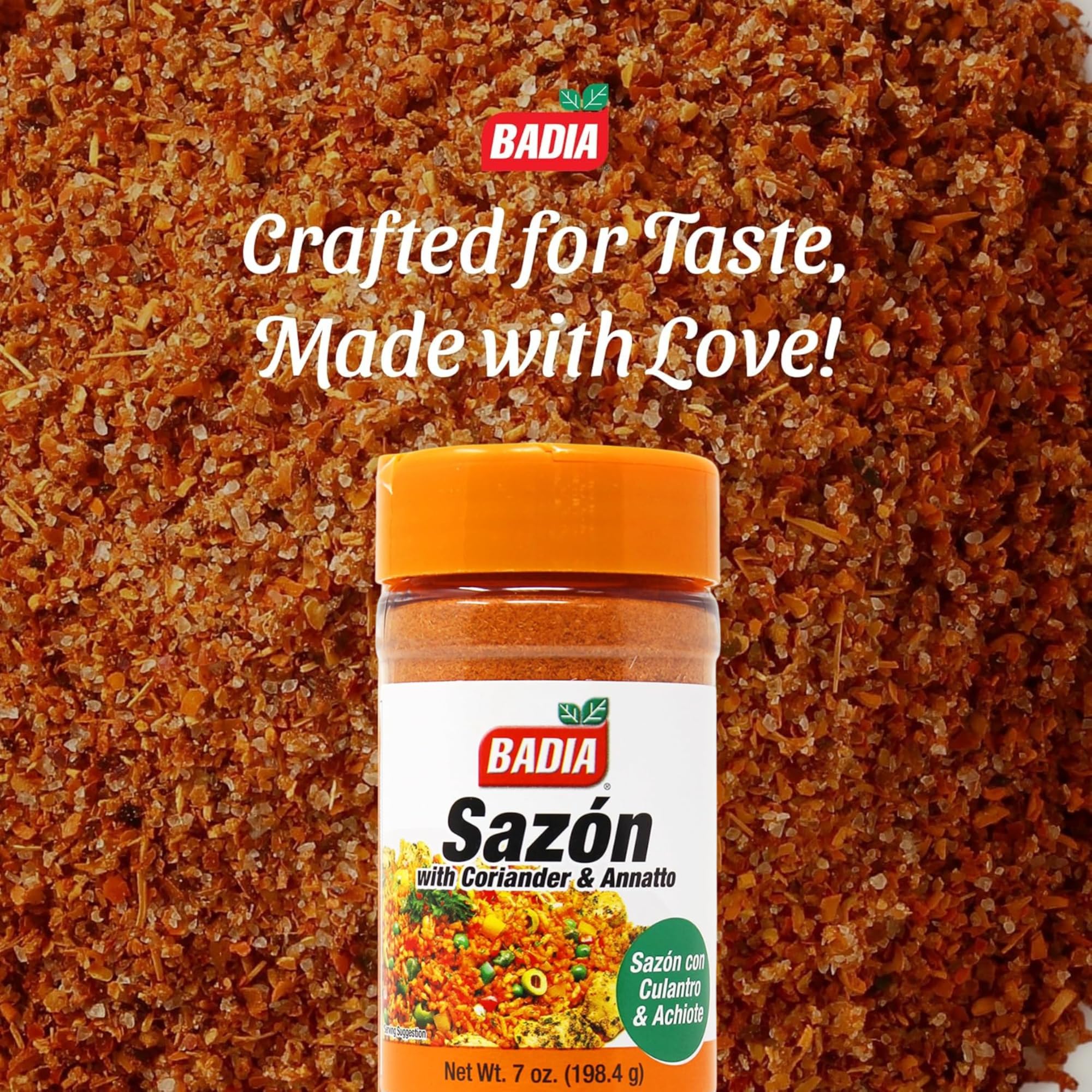 Badia Sazon in stew bowl adds depth and aroma