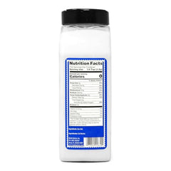 Badia Sea Salt grains close-up showcases natural mineral texture and flavor potential.