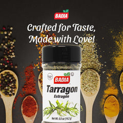 Badia Tarragon bottle with spice ideal for poultry and seafood