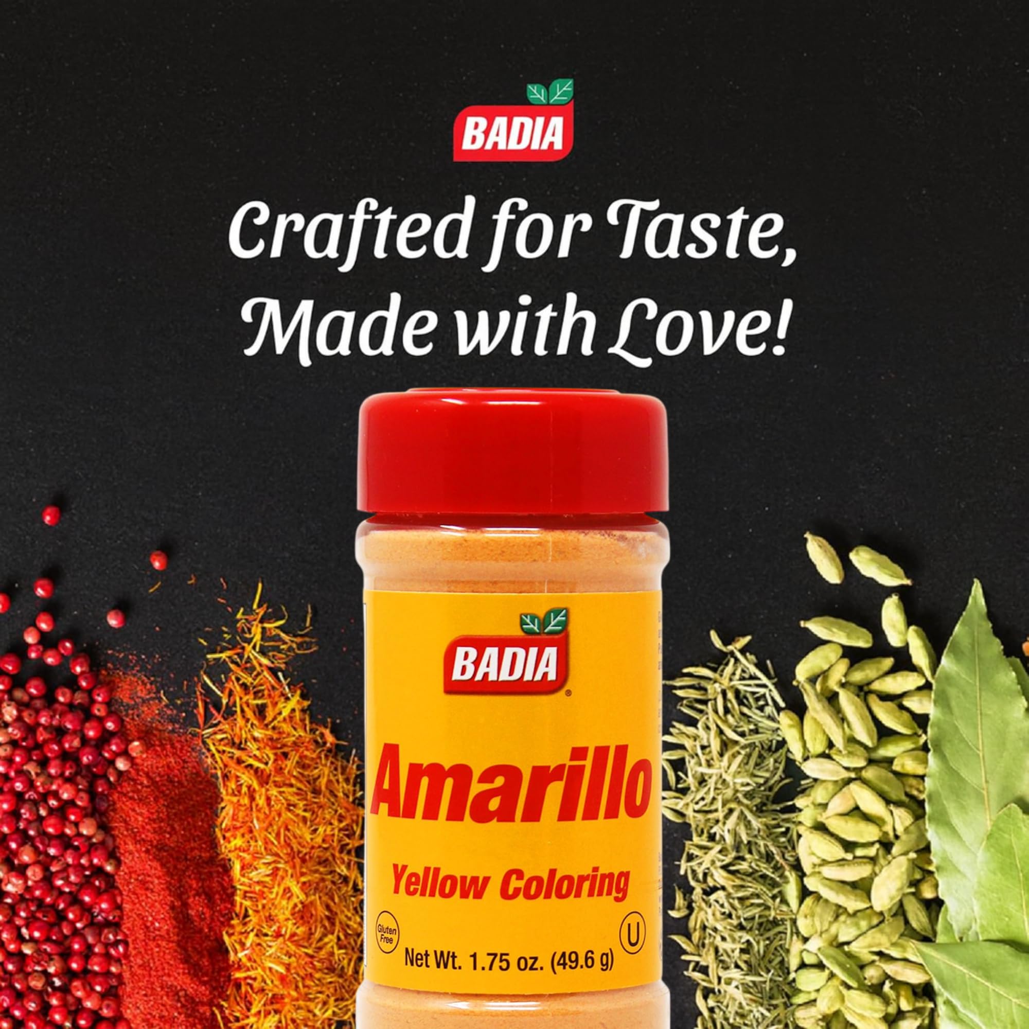 Badia Yellow Coloring in soup creates appealing golden hues.