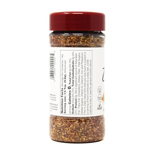 Badia zaatar sprinkled over hummus for tangy, nutty Mediterranean profile.