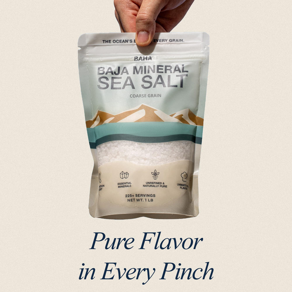BAHA Sea Salt chef-grade flavor for gourmet dishes